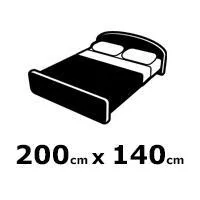 200 cm x 140 cm (201x138x89)