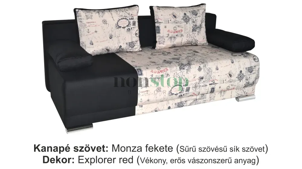 Akciós Noire kanapé