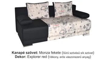 Akciós Noire kanapé