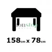 158 cm x 78 cm