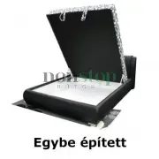 Egybe épített ágynemű tartó