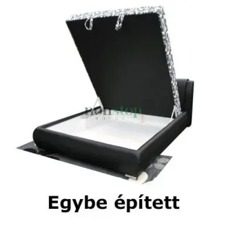 Egybe épített ágynemű tartó