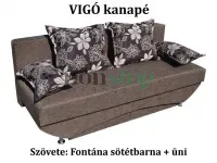 Vigó kanapé Választható szövetekkel, 0 Ft-os felárral!