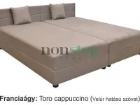 Akciós Big Boxspring hatalmas méretű franciaágy +2 párna ajándékba I Erősített vázszerkezet I 5év vázszerkezet garancia