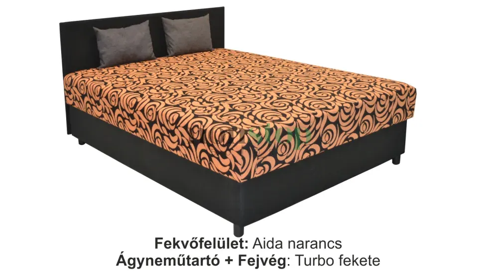 OUTLET - ALABA MAGAS FEKHELYES FRANCIAÁGY + 2 DB PÁRNA | *AKÁR 5 ÉV VÁZGARANCIA