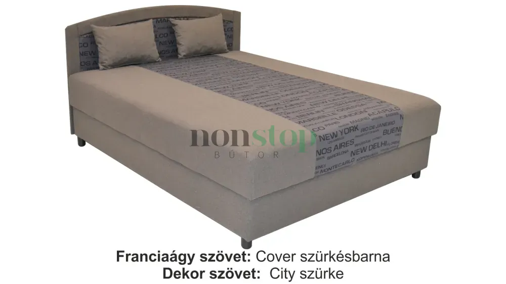 Outlet - Millenium - Tibériusz franciaágy +2 ajándék díszpárna