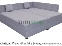 Akciós Big Boxspring hatalmas saroktámlás franciaágy+2 db párna I Erősített vázszerkezet I 5év vázgarancia