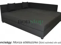 Akciós Big Boxspring hatalmas saroktámlás franciaágy+2 db párna I Erősített vázszerkezet I 5év vázgarancia