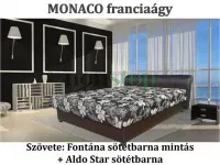 Monaco franciaágy Választható szövetekkel, 0 Ft-os felárral!