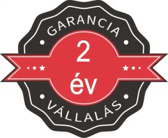 2 év garancia  (24 hónap)