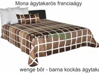 Mona ágytakarós franciaágy I Erősített vázszerkezet I 2db díszpárnával