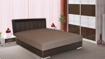 Stílus Boxspring ágyneműtartós franciaágy Választható szövetekkel, 0 Ft-os felárral!