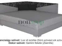 Akciós Vektor saroktámlás franciaágy +2 ajándék párna