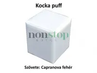 Kocka puff Választható szövetekkel, 0 Ft-os felárral!