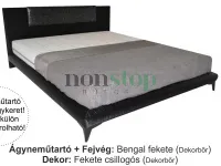 Fóka boxspring ágykeret Választható szövetekkel, 0 Ft-os felárral!