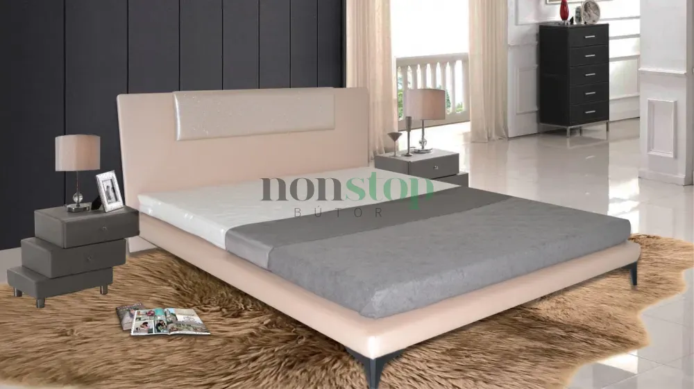 Fóka boxspring ágykeret Választható szövetekkel, 0 Ft-os felárral!