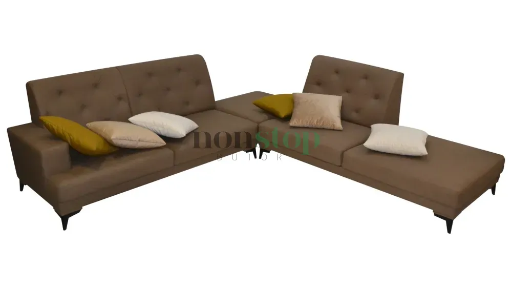 középbarna - beige-homok-mustársárga