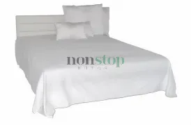 Ágytakaró fehér színben