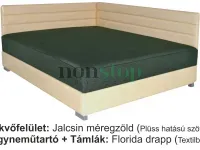 Akciós West saroktámlás franciaágy