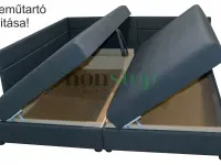 Akciós Big Boxspring hatalmas saroktámlás franciaágy+2 db párna I Erősített vázszerkezet I 5év vázgarancia