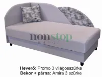 Akciós Léna Saroktámlás heverő | Megerősített vázszerkezet I 5 év vázgarancia
