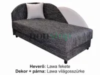Akciós Léna Saroktámlás heverő | Megerősített vázszerkezet I 5 év vázgarancia
