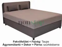 Akciós Magas fekhelyes saroktámlás franciaágy | *akár 5 év vázgarancia |